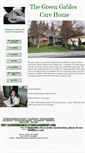 Mobile Screenshot of greengablescarehome.com